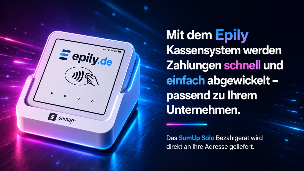 epily Kassensystem mit SumUp Solo